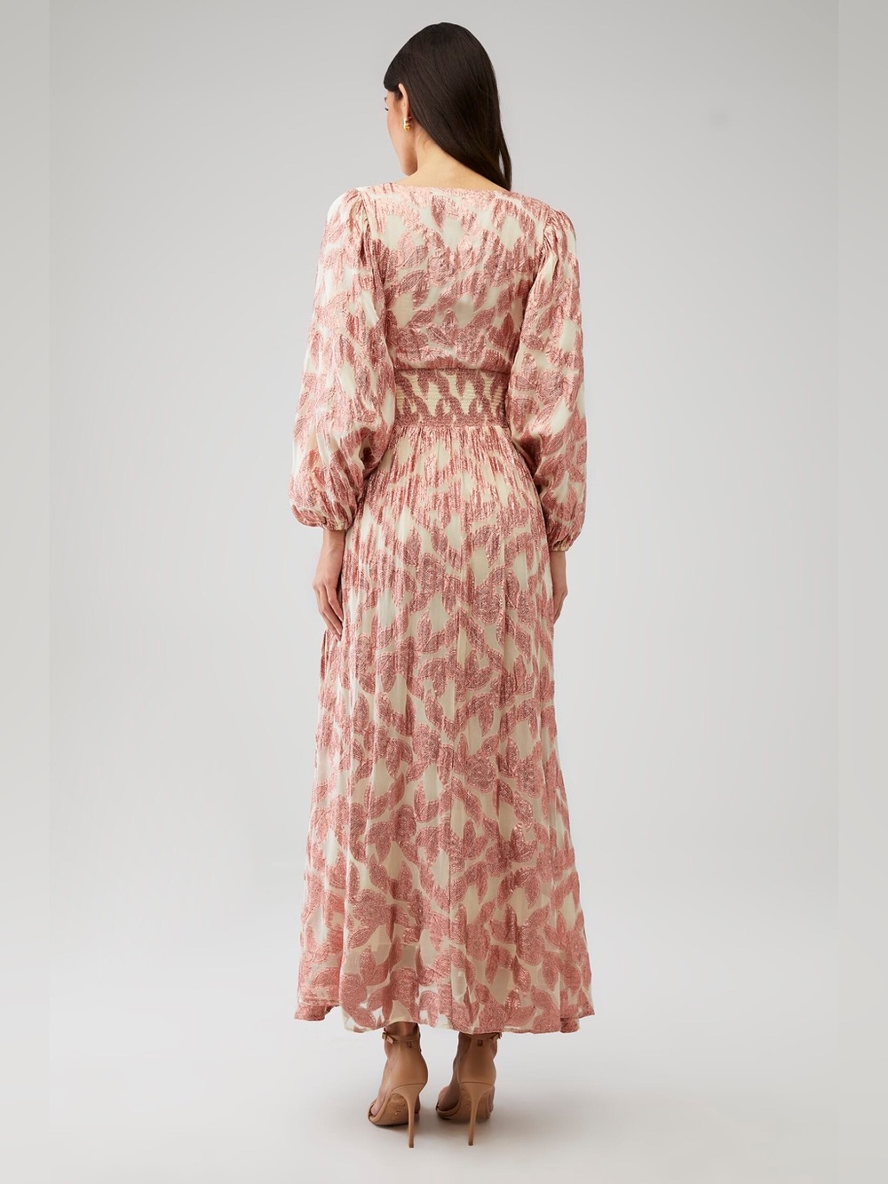 Jen’s Pirate Booty Pink Boho Maxi Dress | Rising Star Lapis Maxi Dress - Picture 3 of 8